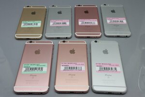 Apple iPhone6s 16GB / 32GB / 64GB / 128GB 合計7台セット A1688 ※説明要確認 ■ドコモ★Joshin(ジャンク)6470【1円開始・送料無料】