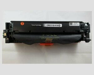 新品 キャノン(Canon) 互換トナー CRG-318-418BK ブラック 約3400枚印刷可能 1年保証