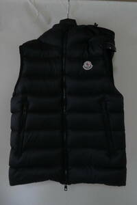 MONCLER モンクレール RAY GILET ダウンベスト DOUDOUNE　LEGERE 黒 0 フード　a