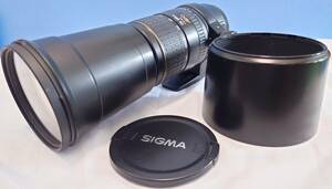 ★動作品★　SIGMA シグマAPO 170-500mm f5-6.3 オートフォーカス 望遠レンズ（キヤノン CANON用）