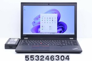 Lenovo ThinkPad P53 Core i7 9850H 2.6GHz/16GB/512GB(SSD)/15.6W/FHD/Win11/Quadro T1000 外装変形 底面ネジ難あり 【553246304】