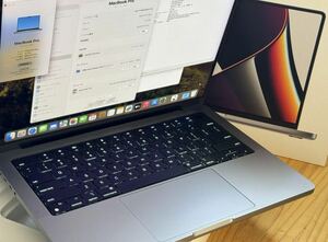 M1 Max MacBook Pro 14インチ 32GB 24 core 1TB USキーボード　スペースグレイ