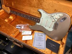 Fender Custom Shop 1960 Stratocaster Hvy Relic Shoreline Gold 人気のシュアライン ゴールドストラト　カスタムショップ ヘビーレリック