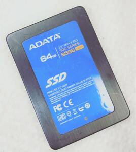 【中古パーツ】2.5 SATA SSD 64GB 1台 正常 ADATA S596 Turbo ■SSD2059