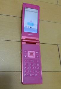 docomo FOMA N706i ピンク 携帯電話 ガラケー