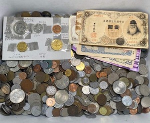 約5㎏　世界コインまとめ　日本　中国　アメリカ　紙幣　F4