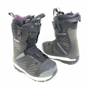 中古 19/20 SALOMON LUSH レディース23.5cm スノーボードブーツ サロモン ラッシュ