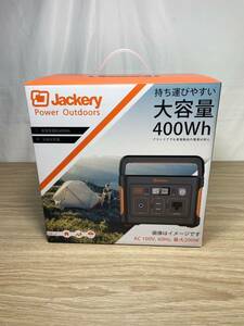 ■FR2175 Jackery ポータブル電源 400 アウトドア 非常用電源 中古美品 キャンプ 