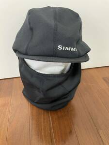 【新品】SIMMS シムス 防寒キャップ フリース素材　ブラック