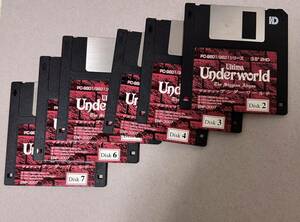 PC98シリーズ 3.5インチFD　ウルティマ アンダーワールド　Ultima Underworld 