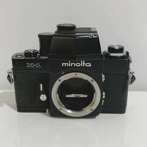 ミノルタ MINOLTA X-1 フィルムカメラ ボディのみ 一眼レフカメラ ブラック ジャンク