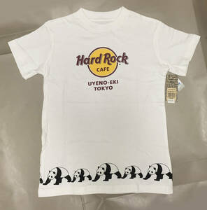 即決★新品 HARD ROCK CAFE★ハードロック カフェ★上野 パンダ Ｔシャツ★キッズ Ｌサイズ タグ付き UYENO-EKI TOKYO