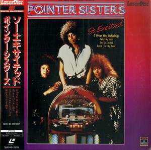 B00165933/LD/ポインター・シスターズ(POINTER SISTERS)「So Excited (1986年・SM048-3109・リズムアンドブルース・ディスコ・DISCO・シ