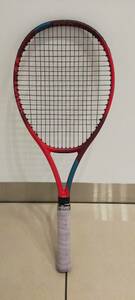 YONEX VCORE 98L テニスラケット 06VC98L タンゴレッド 98平方インチ 285g 27インチ 2G-Namd Flex Force+VDM 2021年モデル 中古品 63648