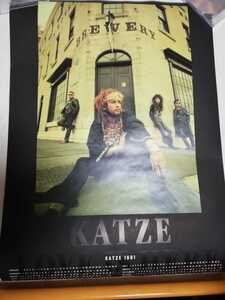 KATZEポスター　購入特典　B2 美品