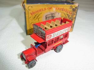 ■箱付 1956年！Matchbox（マッチボックス） MODELS OF YESTERYEAR Matchbox Y-2 1911 