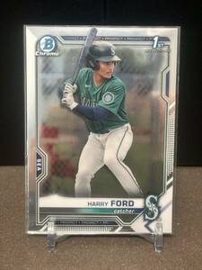 2021 Topps Bowman Chrome Harry Ford 1st Bowman