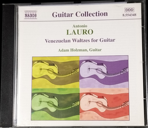 Antonio Lauro Venezuelan Waltzes for Guitar CD