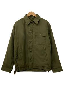 US.NAVY◆80s/A-2/DECK JACKET/40/カーキ/ユーエスネイビー/ヴィンテージ