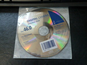 送料無料！Canon デジカメ CD-ROM Solution Disk Ver.46.0