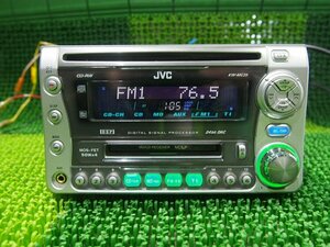 『psi』 JVC KW-MC35 フロントAUX ＆ MDLP 対応 CD・MDレシーバー ジャンク品 外観美品
