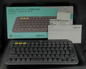 Logicool(ロジクール) Bluetoothワイヤレスキーボード K380 BK ブラック(美品・保証有)