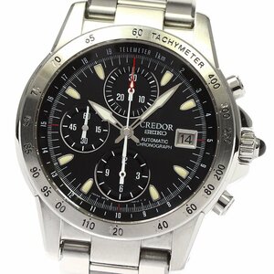 セイコー SEIKO GCBP997/6S78-0A10 クレドール フェニックス クロノグラフ デイト 自動巻き メンズ _765100