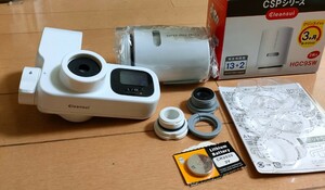 CSP901-WT　クリンスイ　浄水器　中古　ＣＲ2032の乾電池付き　新品カートリッジ付き