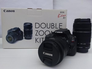 Canon EOS Kiss X7 ダブルズームキット デジタル一眼