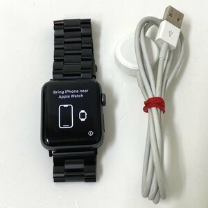 【送料無料】Apple アップル Apple Watch Series 3 GPSモデル 42mm スペースグレイ アルミニウムケース MTF32J/A 中古【Ae707581】