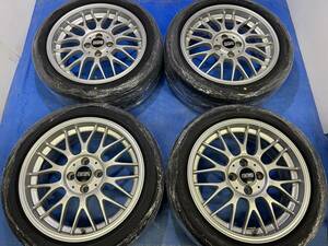 ■新品未使用タイヤ付BBS鍛造RG-F(RG366)7Jx16+35_100/4DNA_ECOS_ES300_205/45R16ロードスターデミオフィットマーチノートヴィッツヤリス