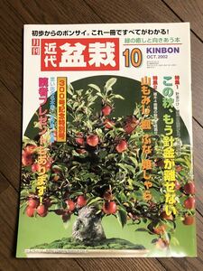 ■雑誌「近代盆栽」2002年10月号