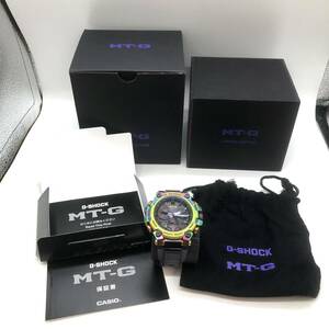 【未使用品】 CASIO カシオ G-SHOCK ジーショック MTG-B3000PRB-1AJR メンズ腕時計 20気圧防水 モバイルリンク機能