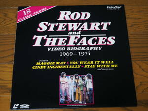 LD♪ROD STEWART and THE FACES♪VIDEO BIOGRAPHY 1969-1974