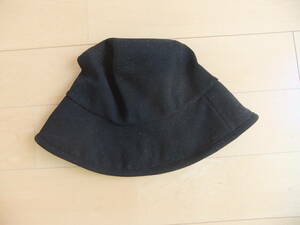 MADE IN JAPAN maxim KOBE 100% POLYESTER 日本製 マキシム 神戸 帽子　黒