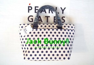 ☆新品☆Jack Bunny!! by PEARLY GATES / JBドットデザイン カート・ラウンドバック