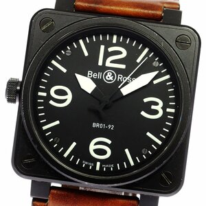 ベル＆ロス Bell＆Ross BR01-92-SL アヴィエーション 自動巻き メンズ _782807