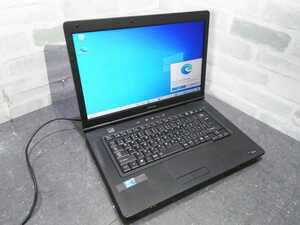 【中古動作品】管X40 TOSHIBA dynabook satellite L240E/HD core i5-M520 HDD160GB、メモリー2GB、バッテリー無し、クリーンインストール済