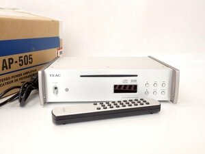 TEAC ティアック CDプレーヤー PD-501HR リモコン付き □ 6E263-2