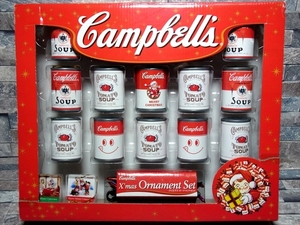 キャンベル スープ クリスマス オーナメント セット ライト 照明 装飾 Campbell