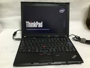 ジャンク ThinkPad X201 Core i5 M540 4GB 40GB IBM Lenovo