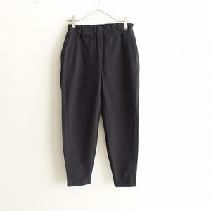 //【定価2万】フィルマム FIRMUM *ナイロンストレッチダブルクロスギャザーイージーパンツ*XSブラック黒ゴム(25-2312-315)【20A42】