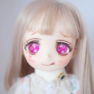 【おまつりっこ】imomodoll bm03 1/6カスタムヘッド ホワイト肌 レジンアイ