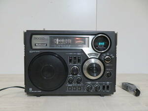 綺麗 National ナショナル RF-2600 FW/MW/SW 6バンドレシーバー BCLラジオ 受信OK 昭和レトロ 電源コード付き 非喫煙環境です 追加画像有り