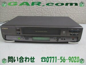 LC86 HITACHI/日立 ビデオカセットレコーダー 7B-F81 通電確認済 ジャンク ビデオデッキ VHS 