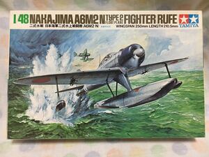 タミヤ 1/48 二式水戦 日本海軍二式水上戦闘機 A6M2-N NAKAJIMA 未組立