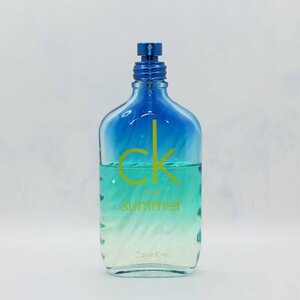 【送料無料】カルバンクライン シーケーワンサマー2015 100ml◆CK◆シーケーサマー2015◆シーケー ワン サマー 2015◆CK one summer 2015◆