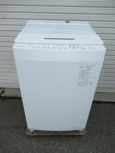 東芝全自動洗濯機AWー８DH2（W)　２０２２年　８K 　美品　ふろ水取水はできません　兵庫県加古川市より１００Km以内の方は送料無料です。