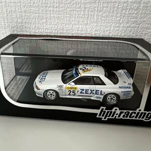 未使用 hpiracing NISSAN ZEXEL SKYLINE (#25) 1991 SPA 24 hours 8001 ミニカー 1/43スケール