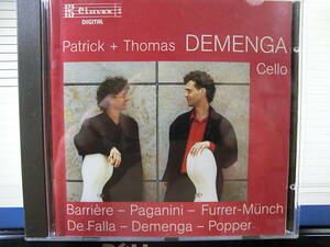 PATRICK+THOMAS DEMENGA / CELLO DUETS　パトリック＋トーマス・デメンガ *CD